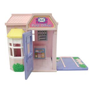 Fisher Price Sweet Streets Post Office Fold Out Playset READ Vintage 2002 Toy